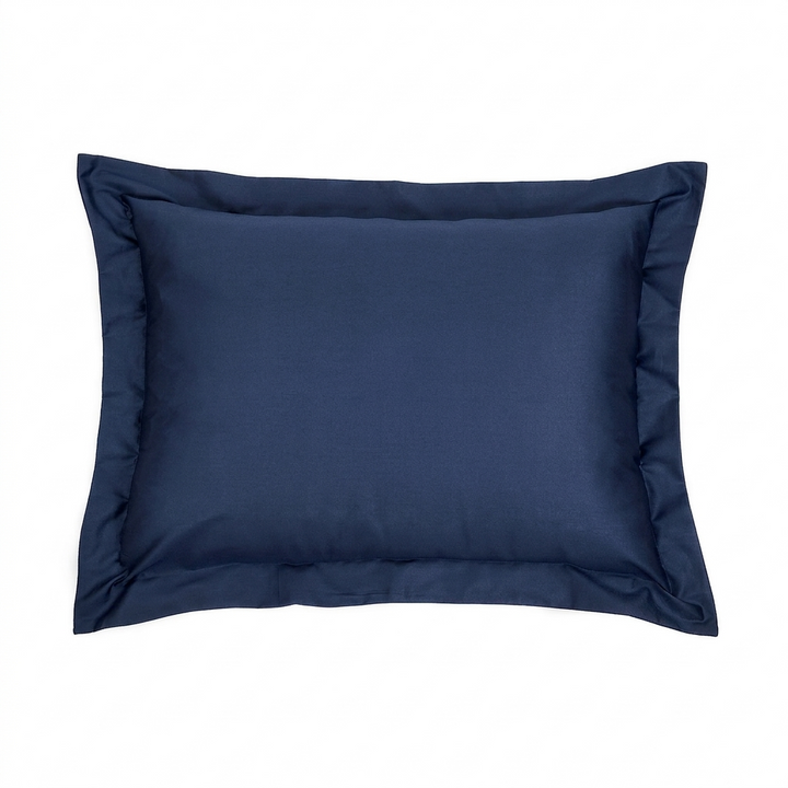 Solid Navy Blue Bed Pillowcase - Premium Cotton Hotel Collection | Standard Queen King Sizes (Copy)