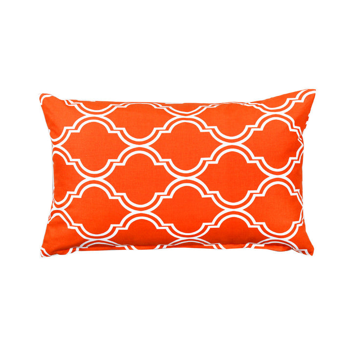 Burnt Orange Throw Pillow Cover