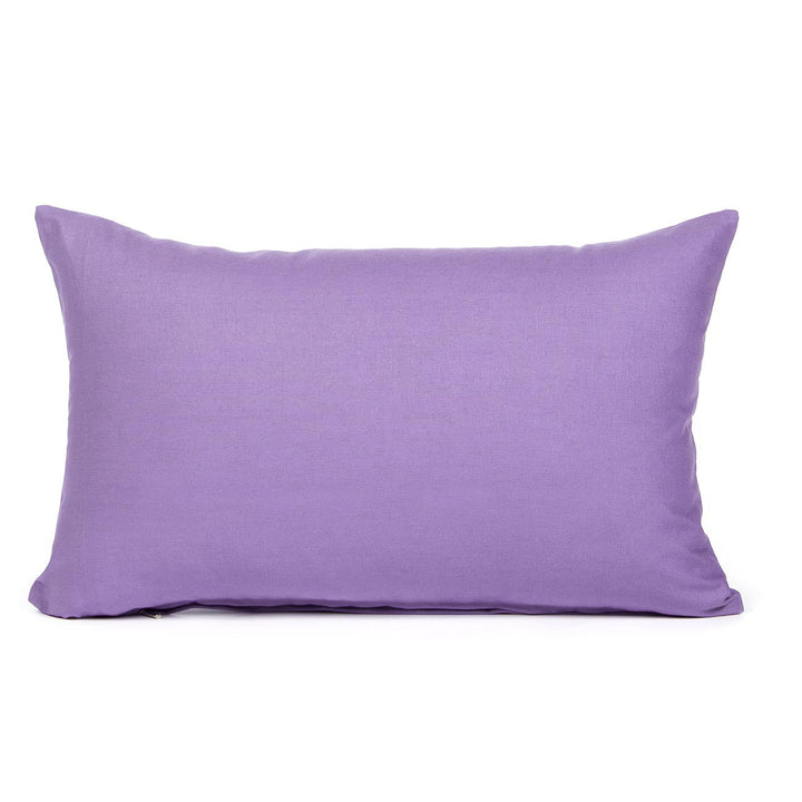 Solid Lavender Throw Pillow Cover