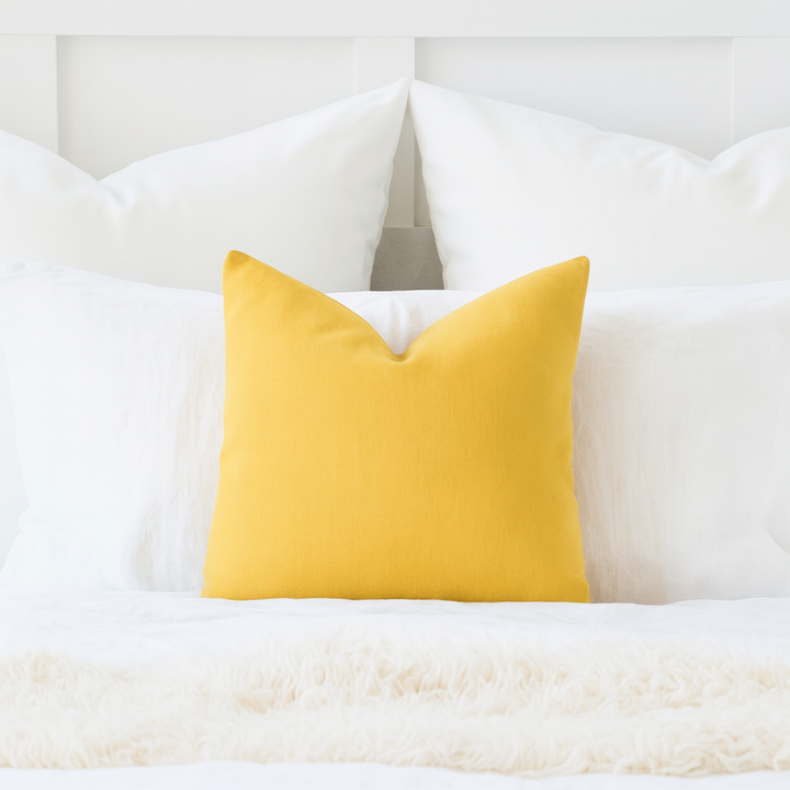 Minimalist Solid Charcoal Gray Cotton Throw Pillow Cover – Durable Accent Cushion Case for Sofa & Bed