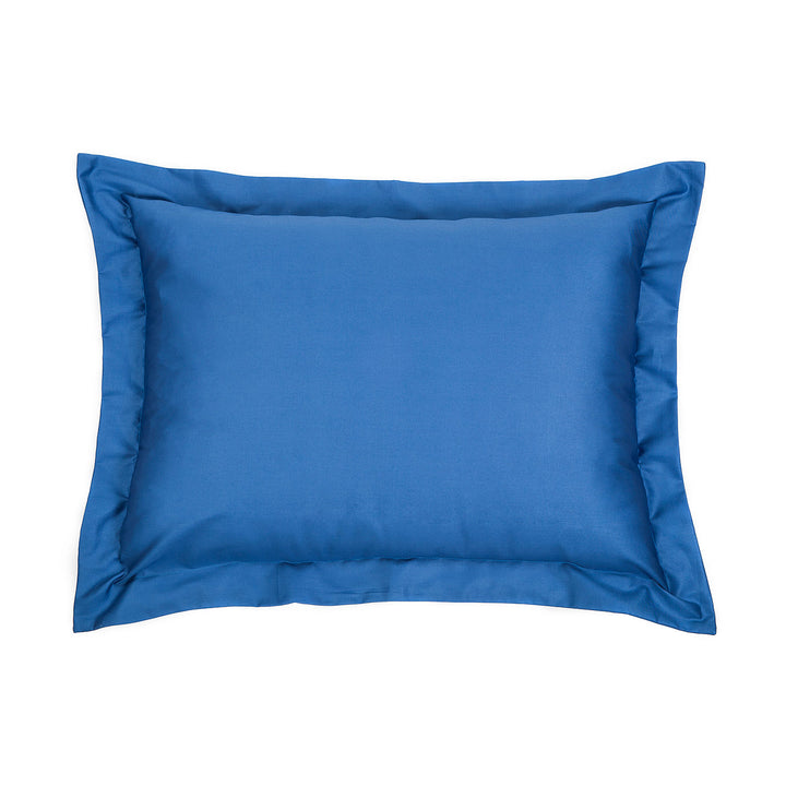 Solid Royal Blue Bed Pillowcase - Premium Cotton Hotel Collection | Standard Queen King Sizes