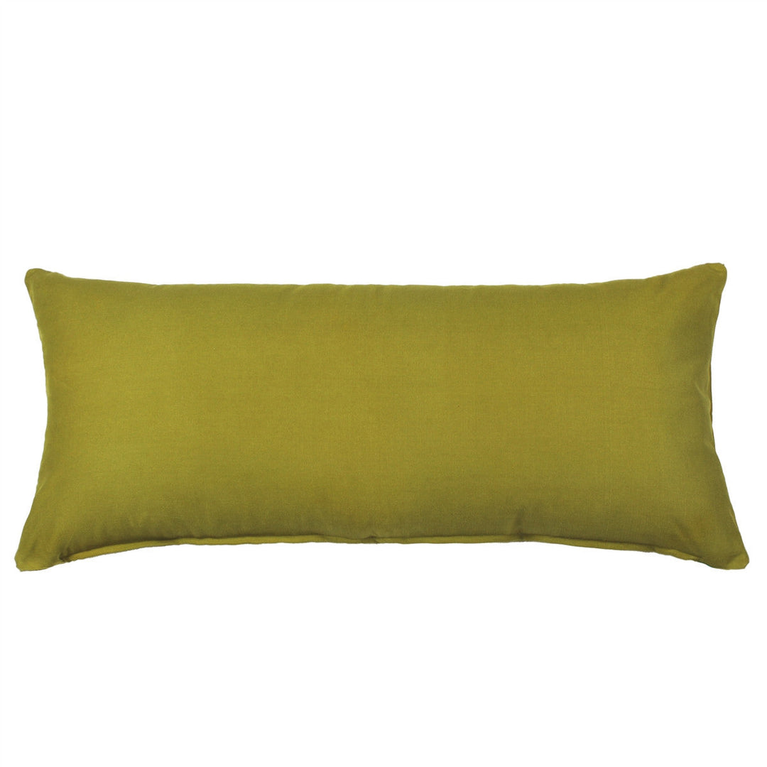 20" X 54" Solid Olive Green Body Pillow Cover
