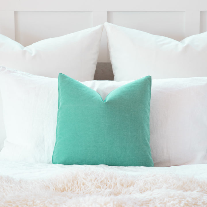 Minimalist Solid Charcoal Gray Cotton Throw Pillow Cover – Durable Accent Cushion Case for Sofa & Bed