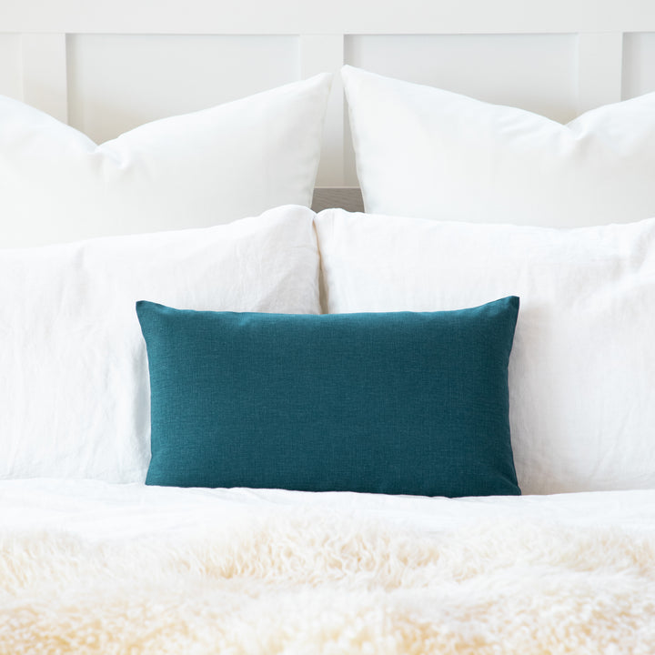 Minimalist Solid Charcoal Gray Cotton Throw Pillow Cover – Durable Accent Cushion Case for Sofa & Bed