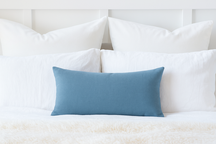 Minimalist Solid Charcoal Gray Cotton Throw Pillow Cover – Durable Accent Cushion Case for Sofa & Bed