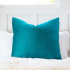 LaCozi Lightweight Cotton Sateen Solid Pillow Cover