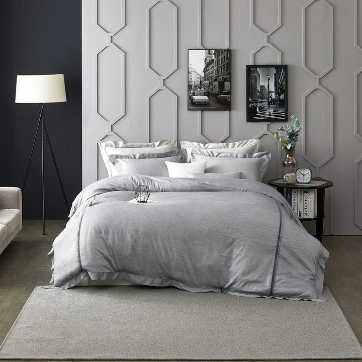 Silky Soft TENCEL Modal Cloud Flange Duvet Cover Set - Perfect Summer Bedding
