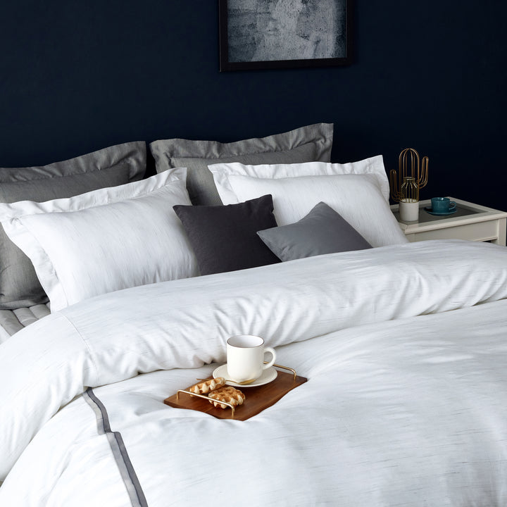 Silky Soft TENCEL Modal Cloud Flange Duvet Cover Set - Perfect Summer Bedding