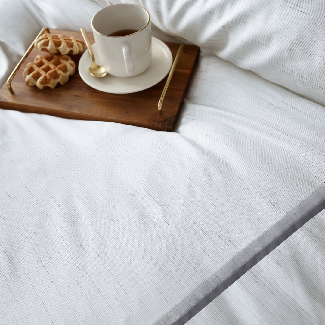 Silky Soft TENCEL Modal Cloud Flange Duvet Cover Set - Perfect Summer Bedding