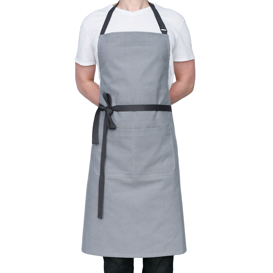 Men's Apron - Light Gray