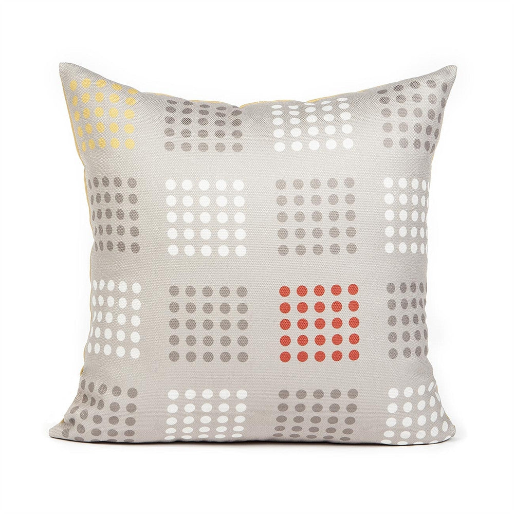 Dotti Orange Throw Pillow 20 x 20