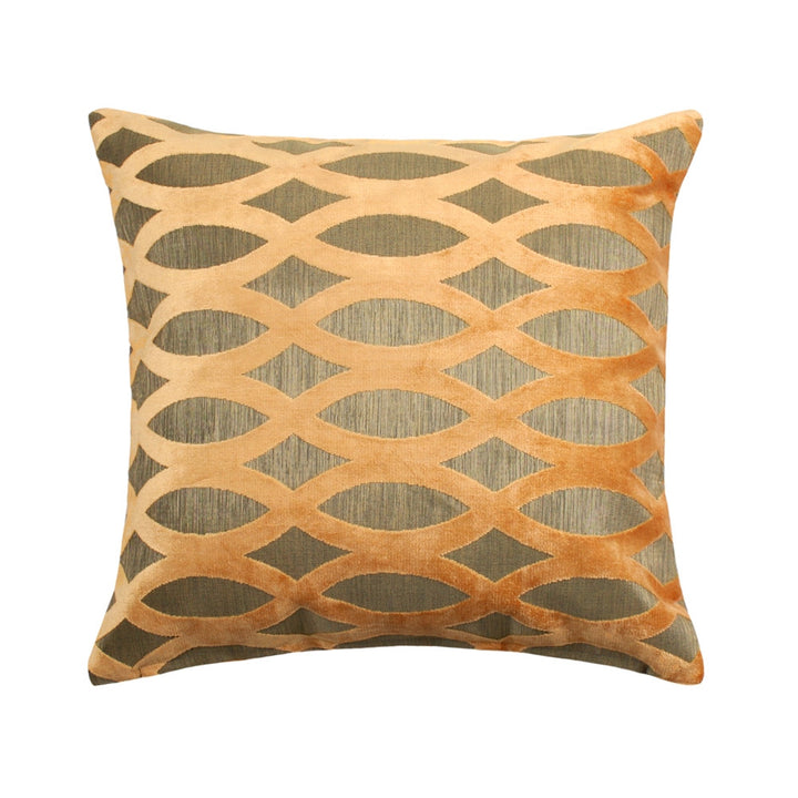 Cori Dark Beige Throw Pillow