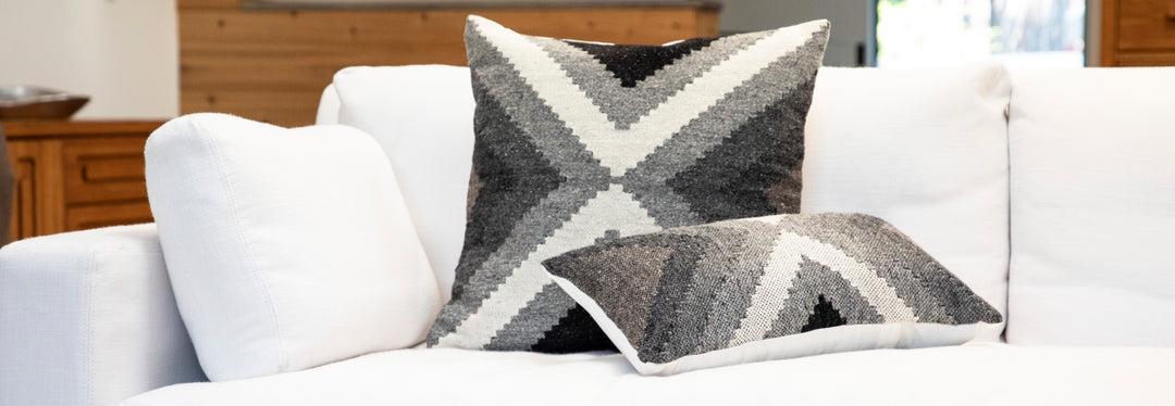 Modern Decorative Throw Cushion Pillow Cover - Smoky Gray