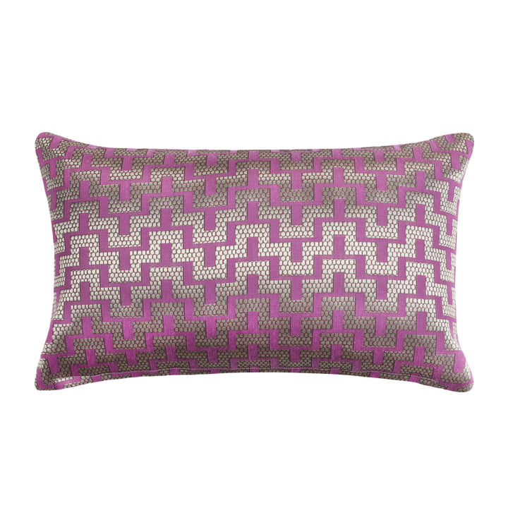 Mazy Purple Champaign Decorative Throw Pillow Cover